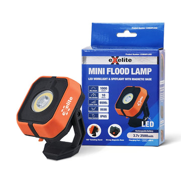 Exelite 1000 Lumen Mini Flood Light - EXMINIFLOOD