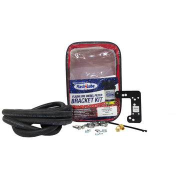 Flashlube Diesel Filter Bracket Kit to suit Toyota Landcruiser VDJ series - FLBKT02