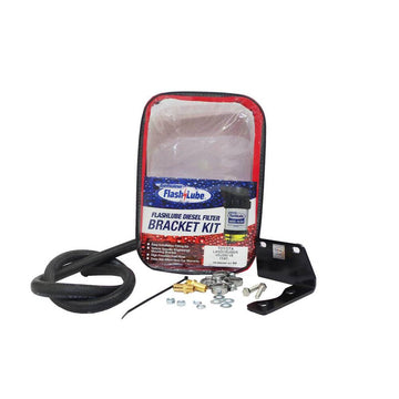 Flashlube Diesel Filter Bracket Kit to suit Toyota Landcruiser V8 200 70 series - FLBKT04