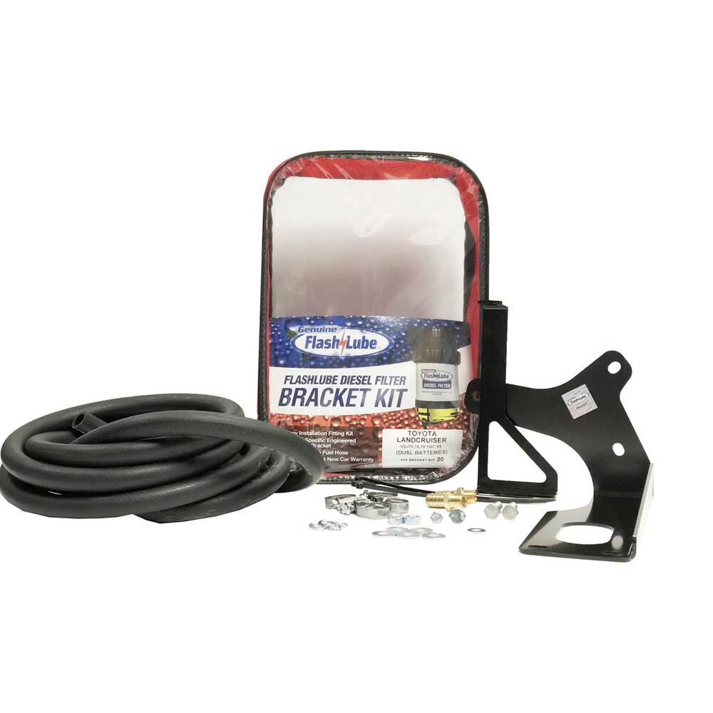 Flashlube Toyota Landcruiser 7# Series, V8 Dual Batteries - FLBKT20