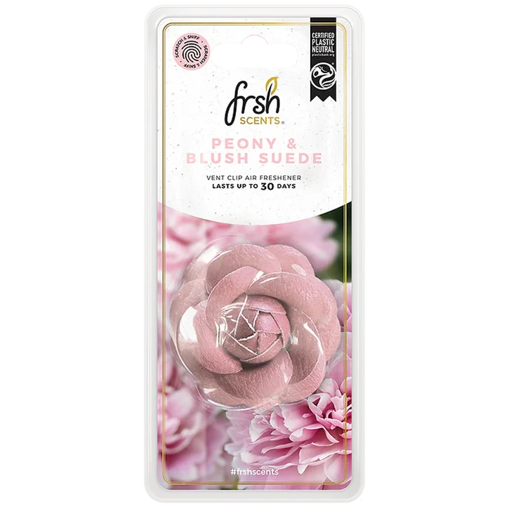 Frsh 3D Scented Flower Peony & Blush Suede - FR9651