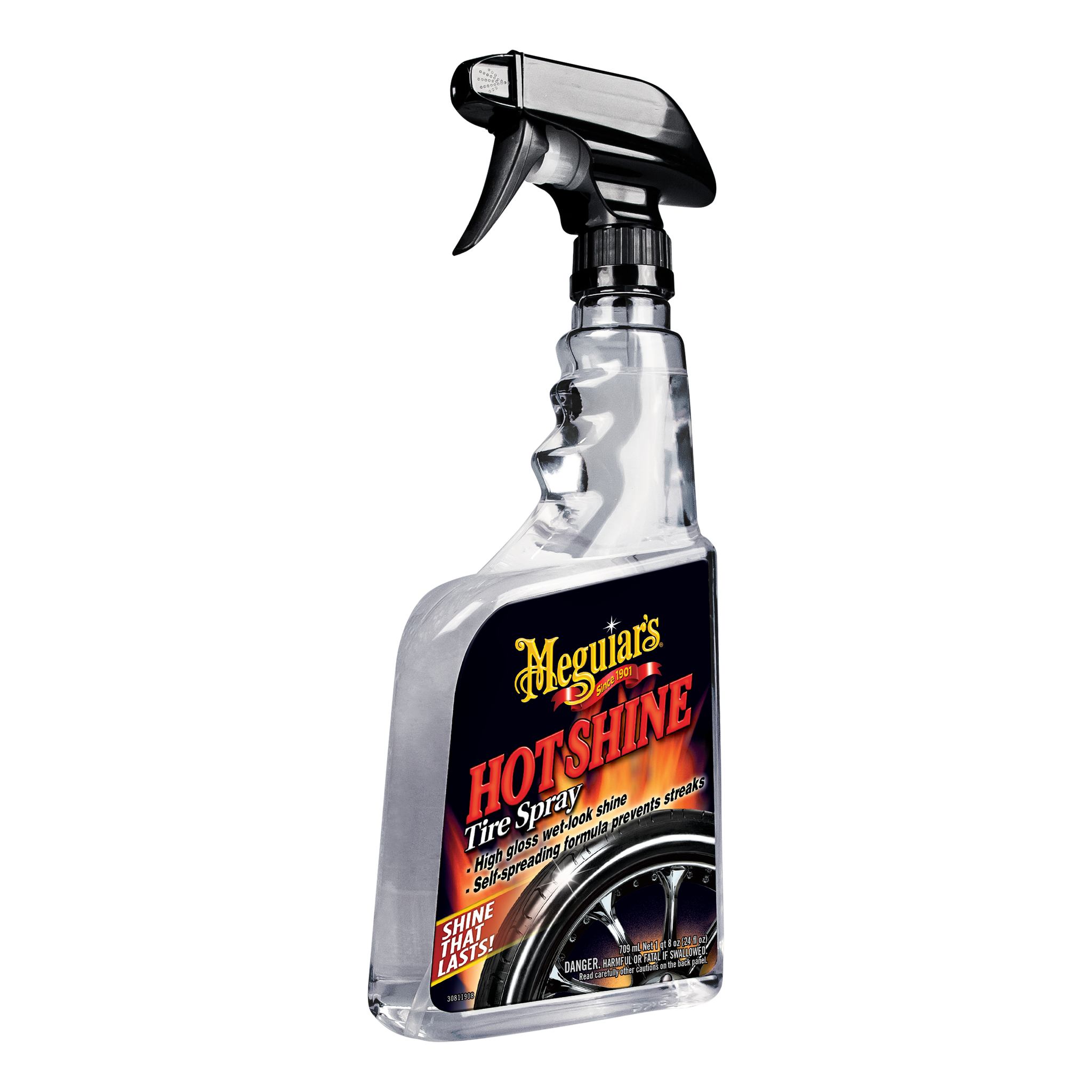 Meguiar's G12024 Hot Shine Tyre Spray – Pump Pack