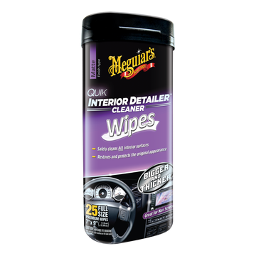 Meguiar's G13600 Quik Interior Detailer Wipes