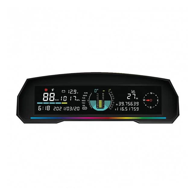 Gator 4x4 Inclinometer Off-Road Vehicle Information Display - GALT02