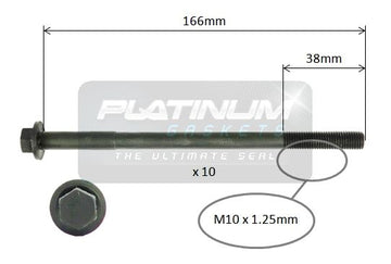 Platinum Cylinder Head Bolt Set - HBS0104
