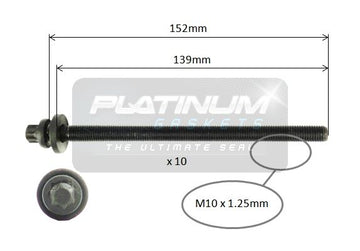 Platinum Cylinder Head Bolt Set - HBS0116