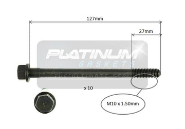 Platinum Cylinder Head Bolt Set - HBS0602