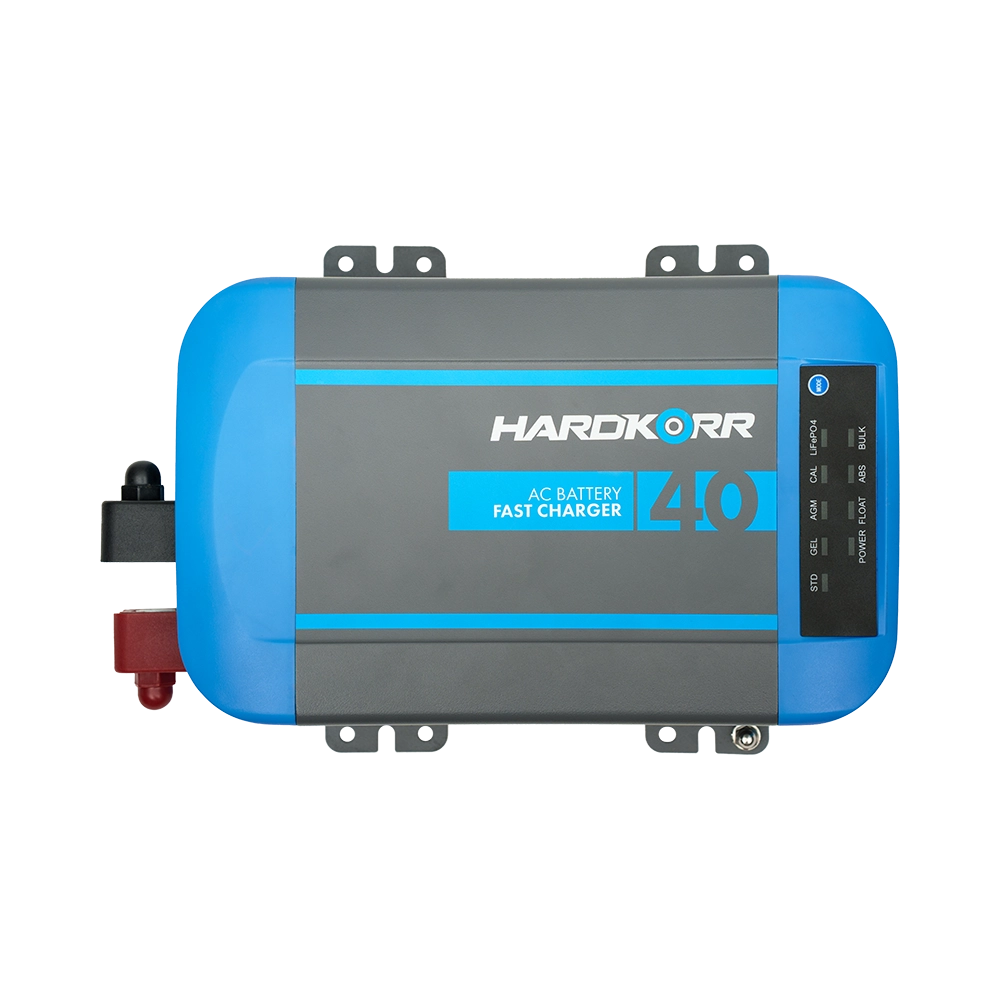 HardKorr 40A 3-Stage 12V AC Battery Charger (Lithium Compatible) - HKPACDC40A