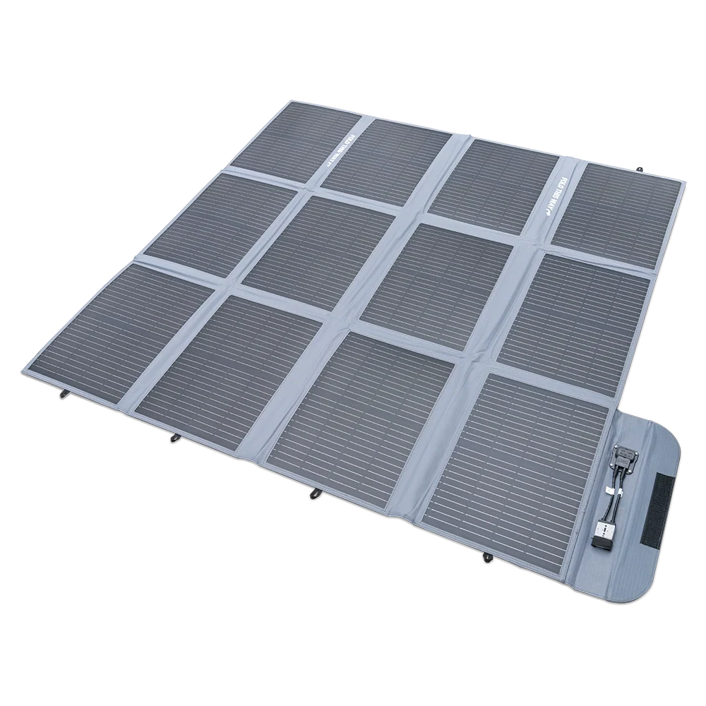 HardKorr 300W Portable Solar Blanket with 20A Lithium Compatible Regulator - HKPSOLBL300