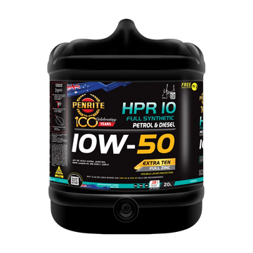 Penrite HPR 10 10W-50 Full Synthetic 20L - HPR10020 (Pickup Only)