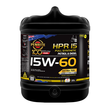Penrite HPR 15 15W-60 Full Synthetic 20L - HPR15020 (Pickup Only)