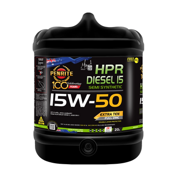 Penrite HPR Diesel 15 15W-50 Semi Synthetic 20L - HPRD15020 (Pickup Only)
