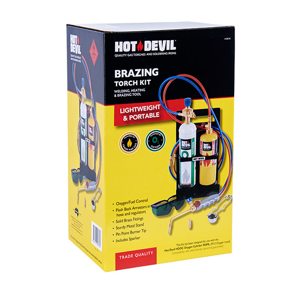 Hot Devil Brazing Torch Kit - HDBTK (Pickup Only)
