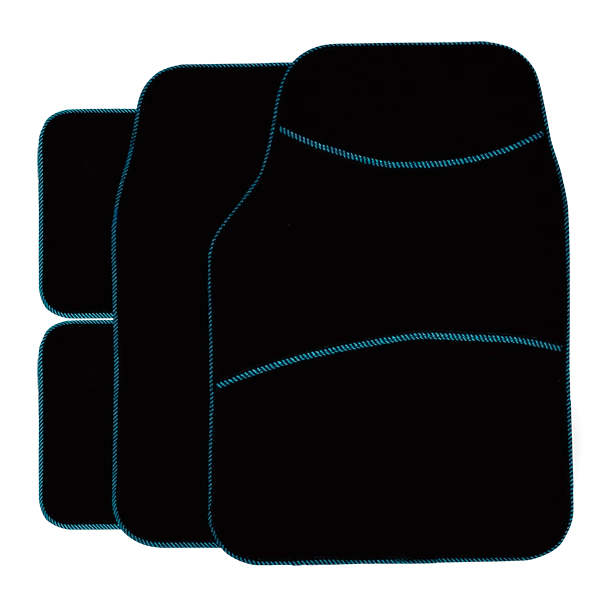 Impact Mats Set of 4 Floor Mats - Sport Blue - IMSPORTB4