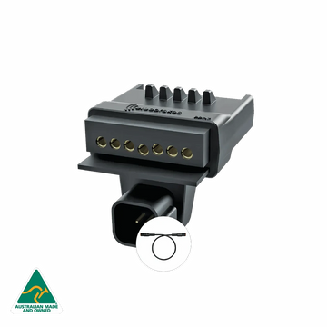 Elecbrakes elecConnect Adapter for 7 Pin Vehicle to 7 Pin Trailer - PP7-7