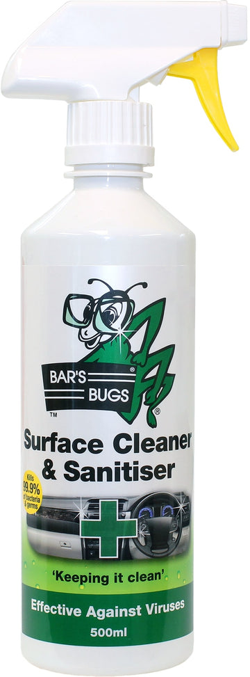 Bar's Bugs Surface Cleaner Sanitiser 500Ml - BBSCS500
