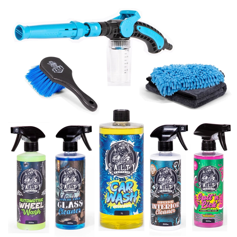Salty Captain Juicy Car Wash Kit - BUNJCWK1L
