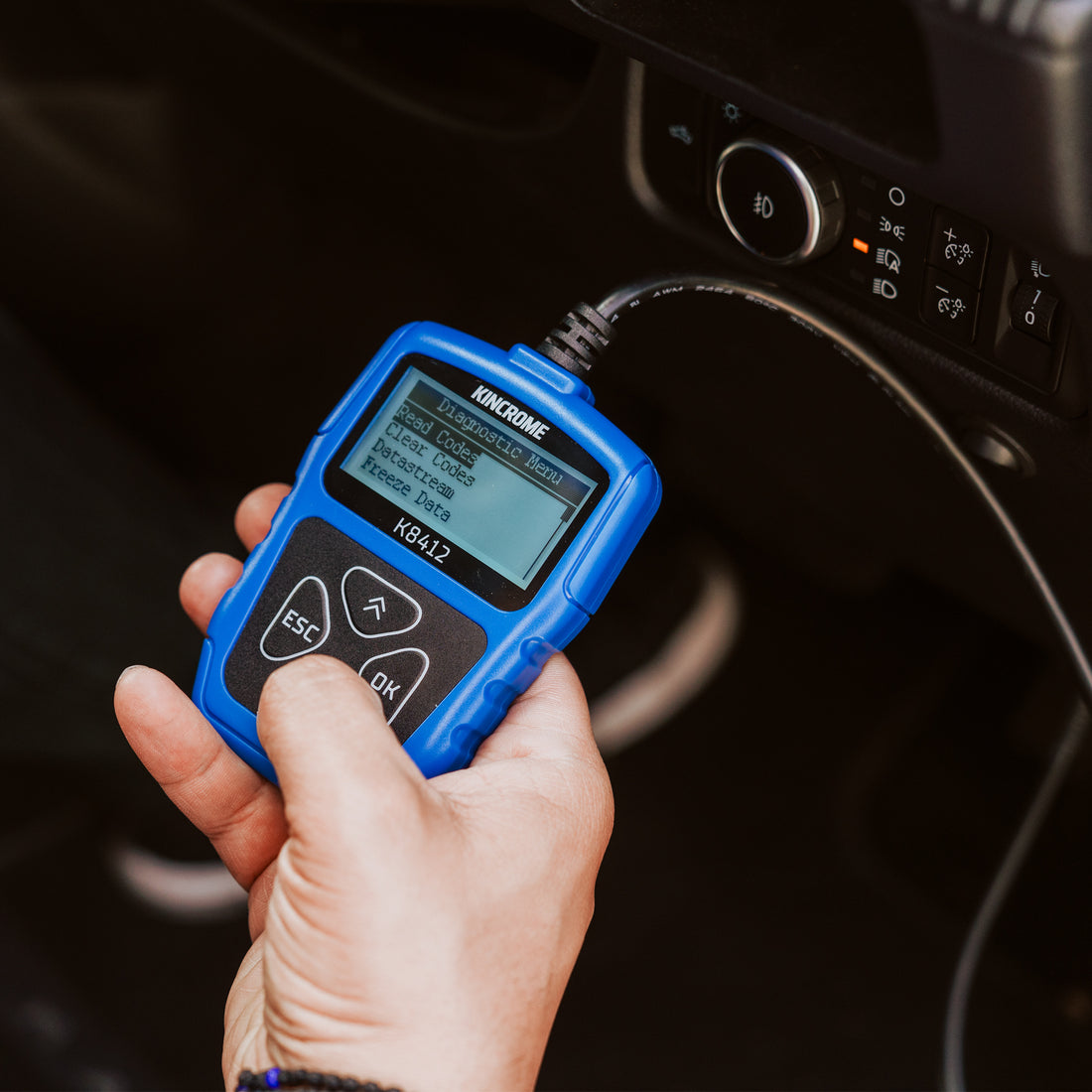Kincrome Diagnostic OBDII/EOBD Scan Tool Entry - K8412