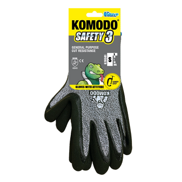 Komodo Safety Cut 3 Gloves Size S - 620501