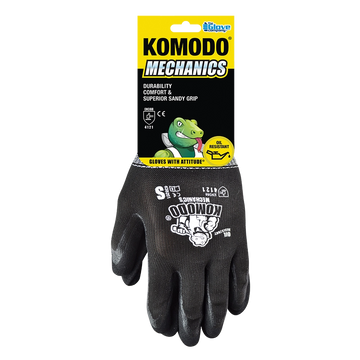 Komodo Mechanic's General Purpose Oil Resistant Gloves Size Medium - 630202