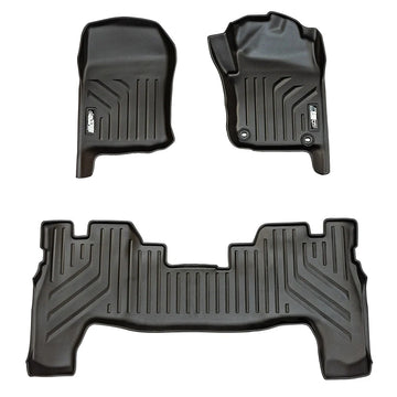 Maxliner Toyota Land Crusier 70 Series MaxPro Floor Mats (Row 1 & 2) - LC 70 Series 12+ R12 (Pickup Only)