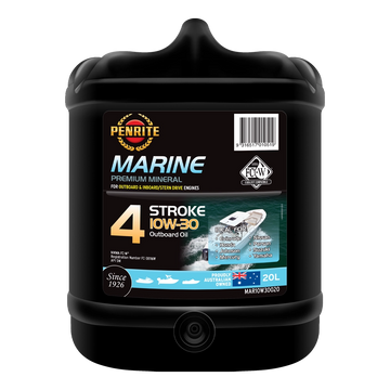 Penrite Marine Outboard 4 Stroke 10W-30 Mineral Oil 20L - MAR10W30020