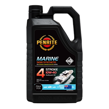 Penrite Marine Outboard 4 Stroke 10W-40 (Semi Synthetic) 5L - MAR10W40005