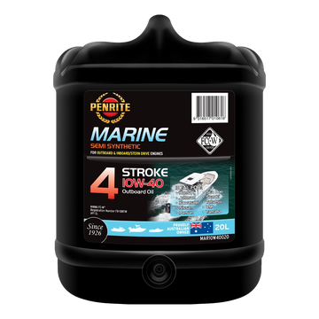 Penrite Marine Outboard 4 Stroke 10W-40 (Semi Synthetic) 20L - MAR10W40020