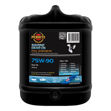 Penrite Marine Gear Oil 75W-90 (Full Synthetic) 20L - MAR7590020