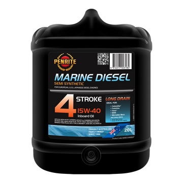 Penrite Marine Diesel 4 Stroke 15W-40 (Semi-Synthetic) 20L - MARD15W40020