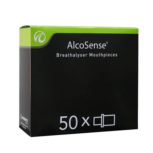 Alcosense Breathalyser Mouthpieces (Pack of 50) - MP-AL50