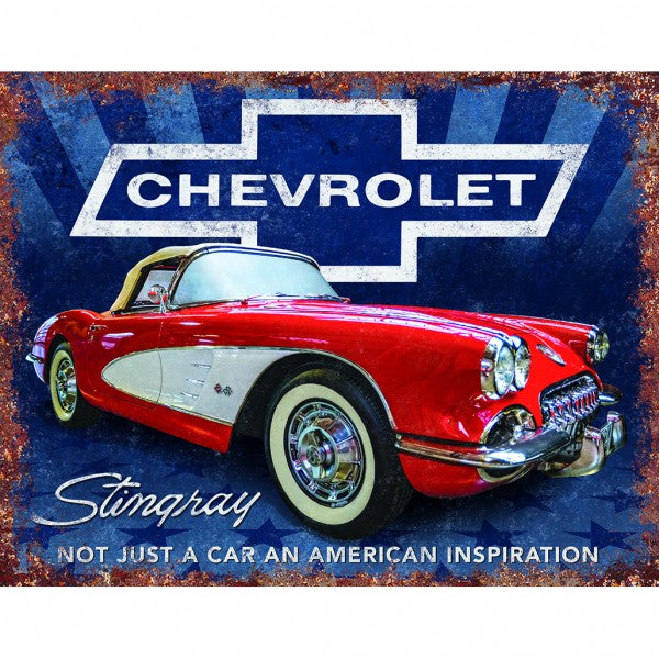 Stingray Inspiration Metal Sign Reproduction 41cm x 32cm - MSI2471