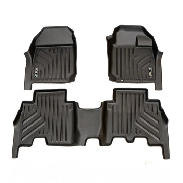 Maxliner Isuzu M-UX 2021+ MaxPro Floor Mats (Row 1 & 2) - MUX 21+ R12 (Pickup Only)