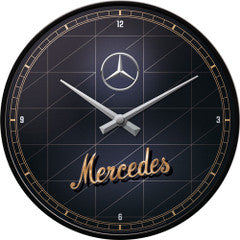 Nostalgic Art Wall Clock Mercedes Gold - 5151098