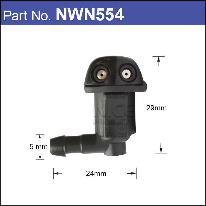 Nice Washer Jet Pair - NWN554