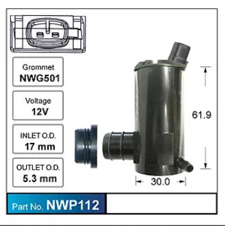 Nice Windscreen Washer Pump - NWP112