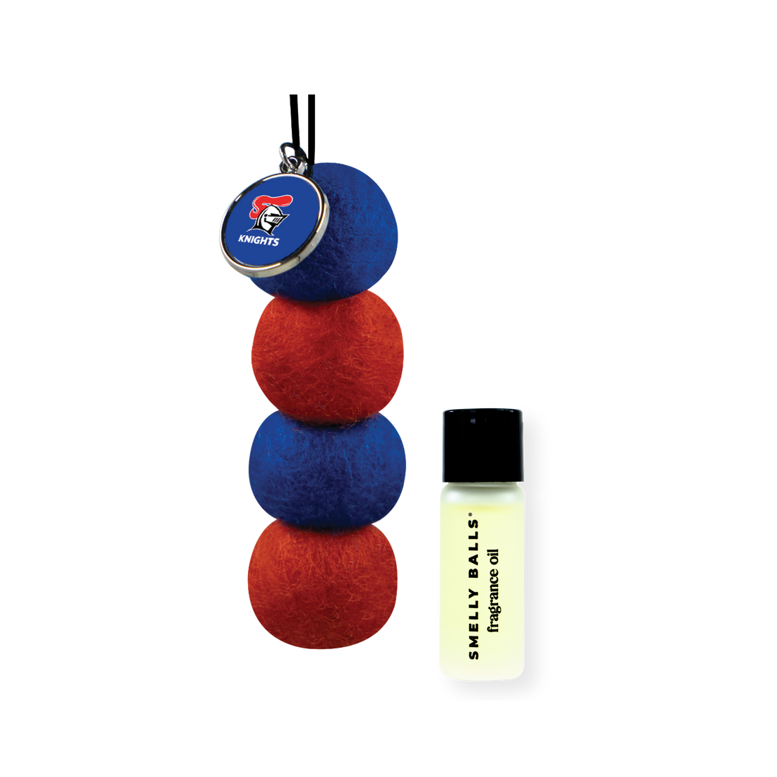 Smelly Balls Newcastle Knights Inspired Reusable Air Freshener Starter Set - NRL445AG