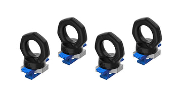Rhino-Rack M6 Pioneer Eyebolts with Zwifloc™ (4 Pack) - PEB4 (Pickup Only)