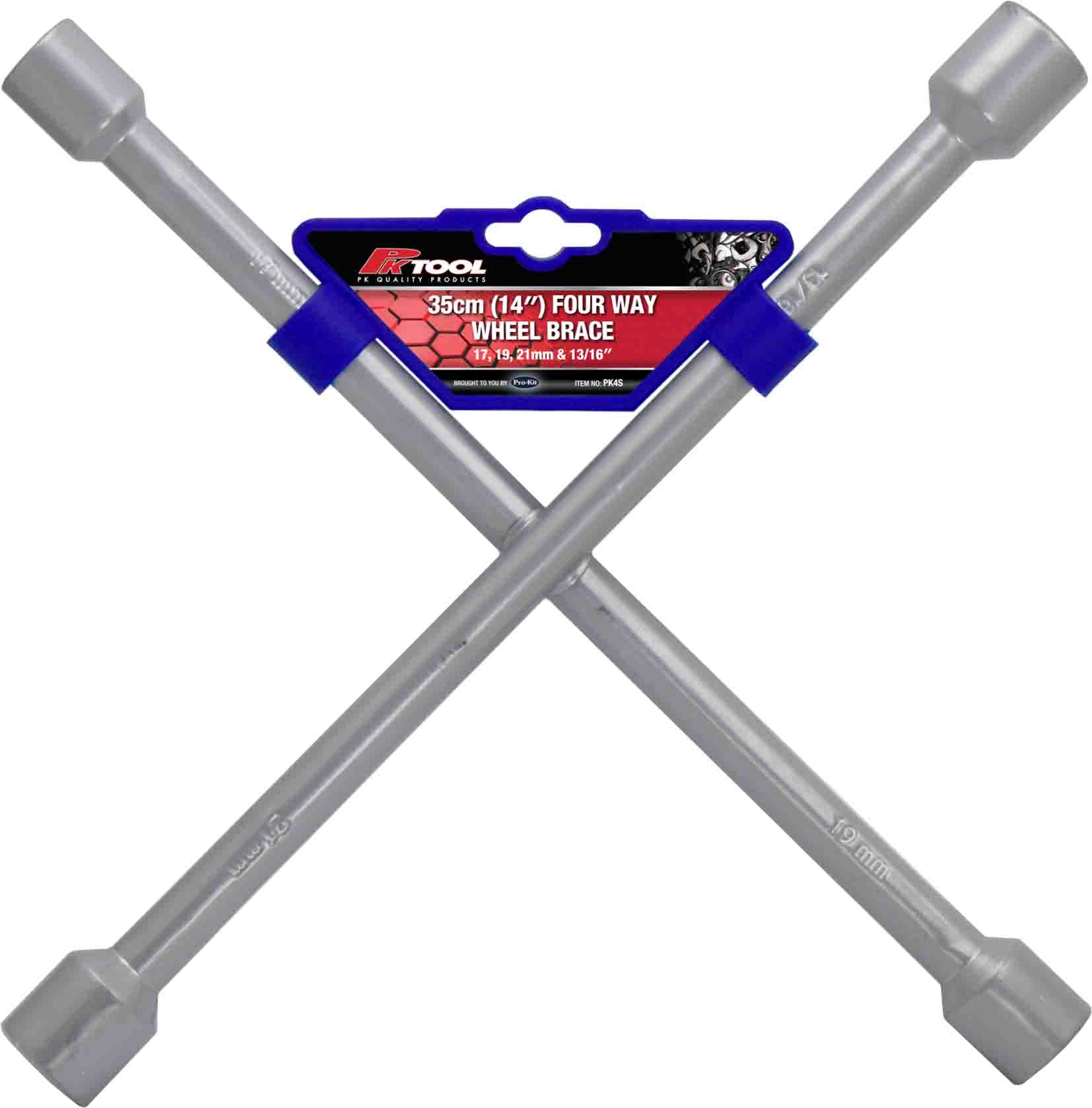 PKTool 14 inch Silver Wheel Brace - PK4S (Pickup Only)