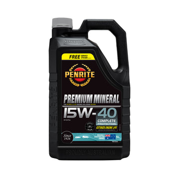 Penrite Premium Mineral Engine Oil 15W-40 5L - PMO15005 (Pickup Only)