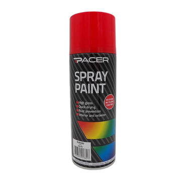 Pacer Spray Paint - Gloss Red 250gm - PSP06