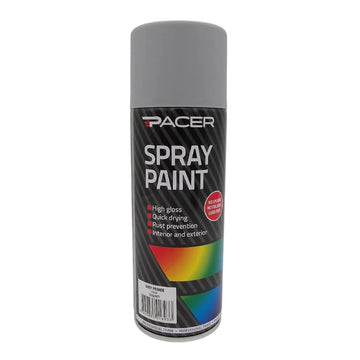 Pacer Spray Paint - Grey Primer Enamel 250gm - PSP89