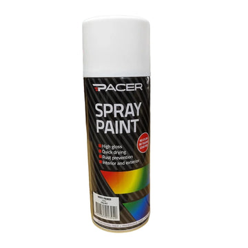 Pacer Spray Paint - White Primer Enamel 250gm - PSP92