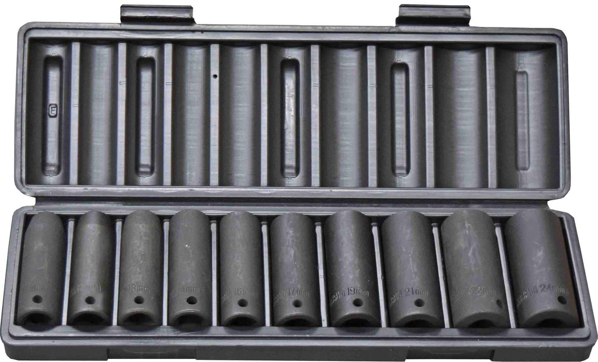 PKTool 10pc 1/2 inch Dr Metric Deep Impact Socket Set - PT11341 (Pickup Only)