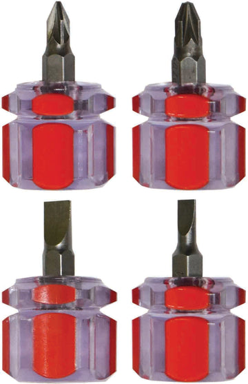PKTool 4pc Cr-V 38mm Mini Screwdriver Set - PT30206 (Pickup Only)