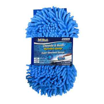 PKWash Microfibre & Chenille Sponge - PW10100