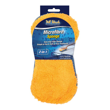 PKWash 2-in-1 Microfibre Easy Grip Sponge - PW10104