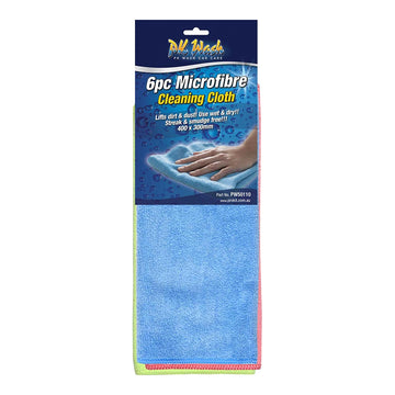PKWash Microfibre Towels 6 Pack - PW50110