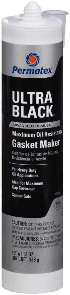 Permatex Ultra Black Maximum Oil Resistant Gasket Maker - 300mL - 24105