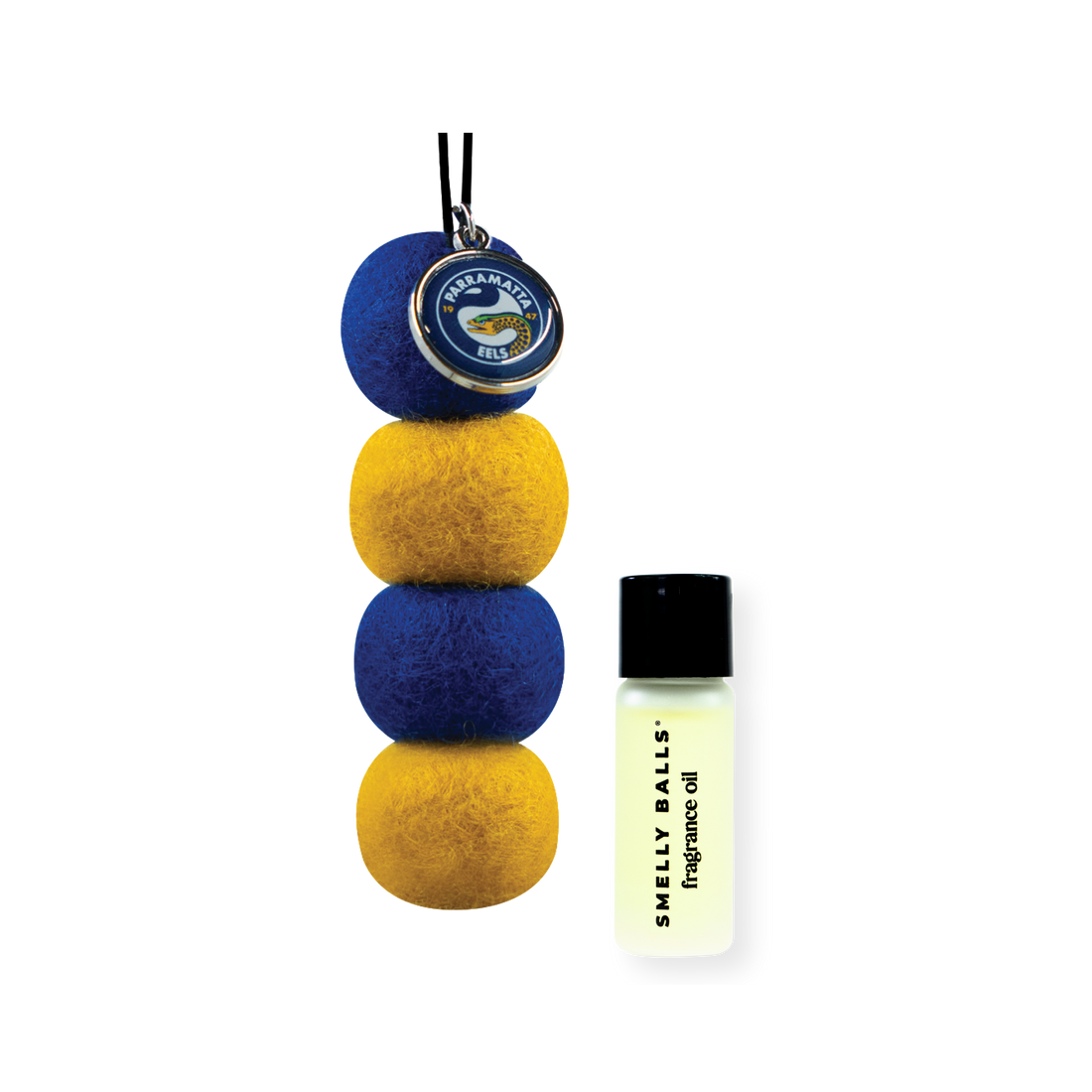 Smelly Balls Parramatta Eels Inspired Reusable Air Freshener Starter Set - NRL445AF